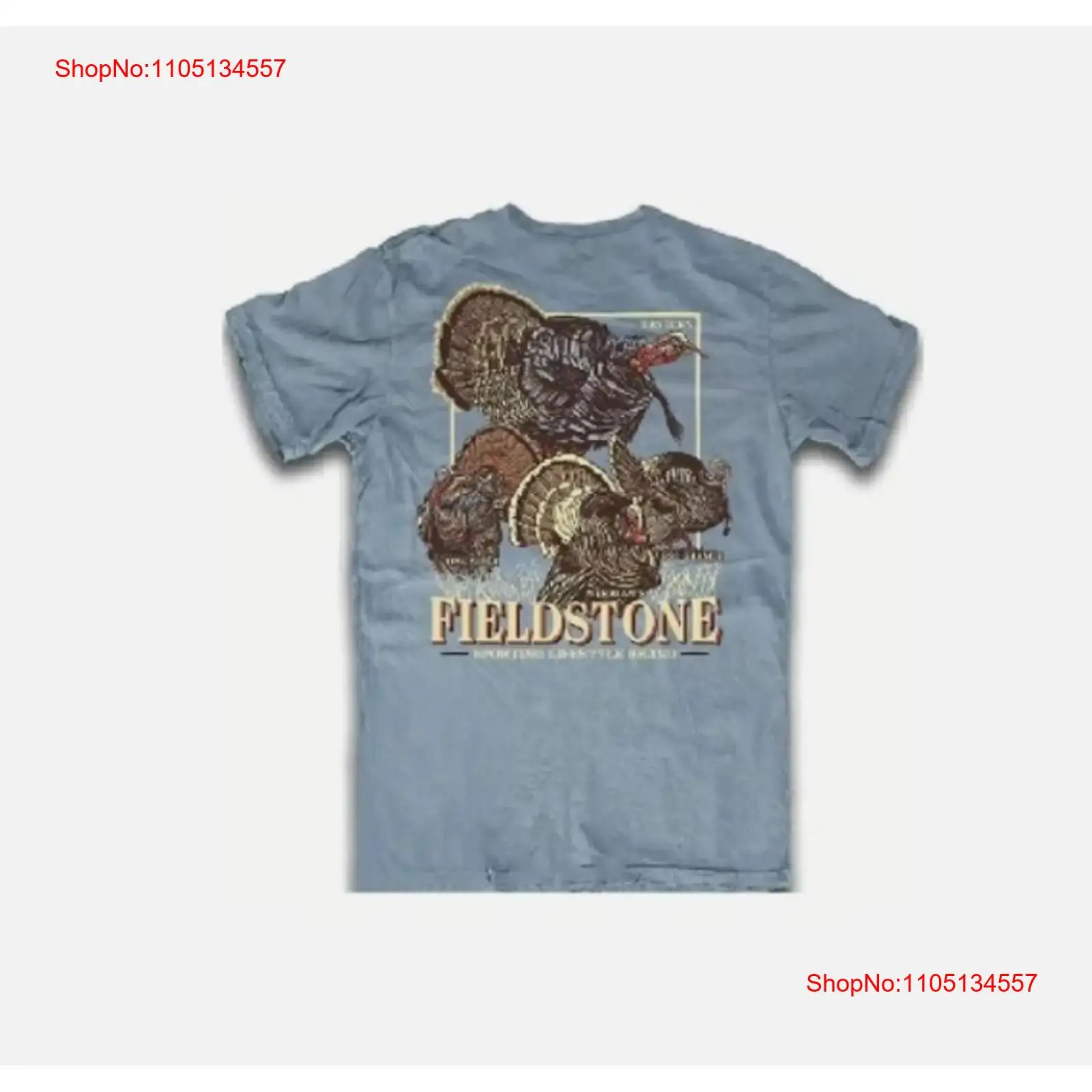 Wildman Hunting & Outdoor Robertson - フィールドストーン ターキー ハンティング T シャツ グランド