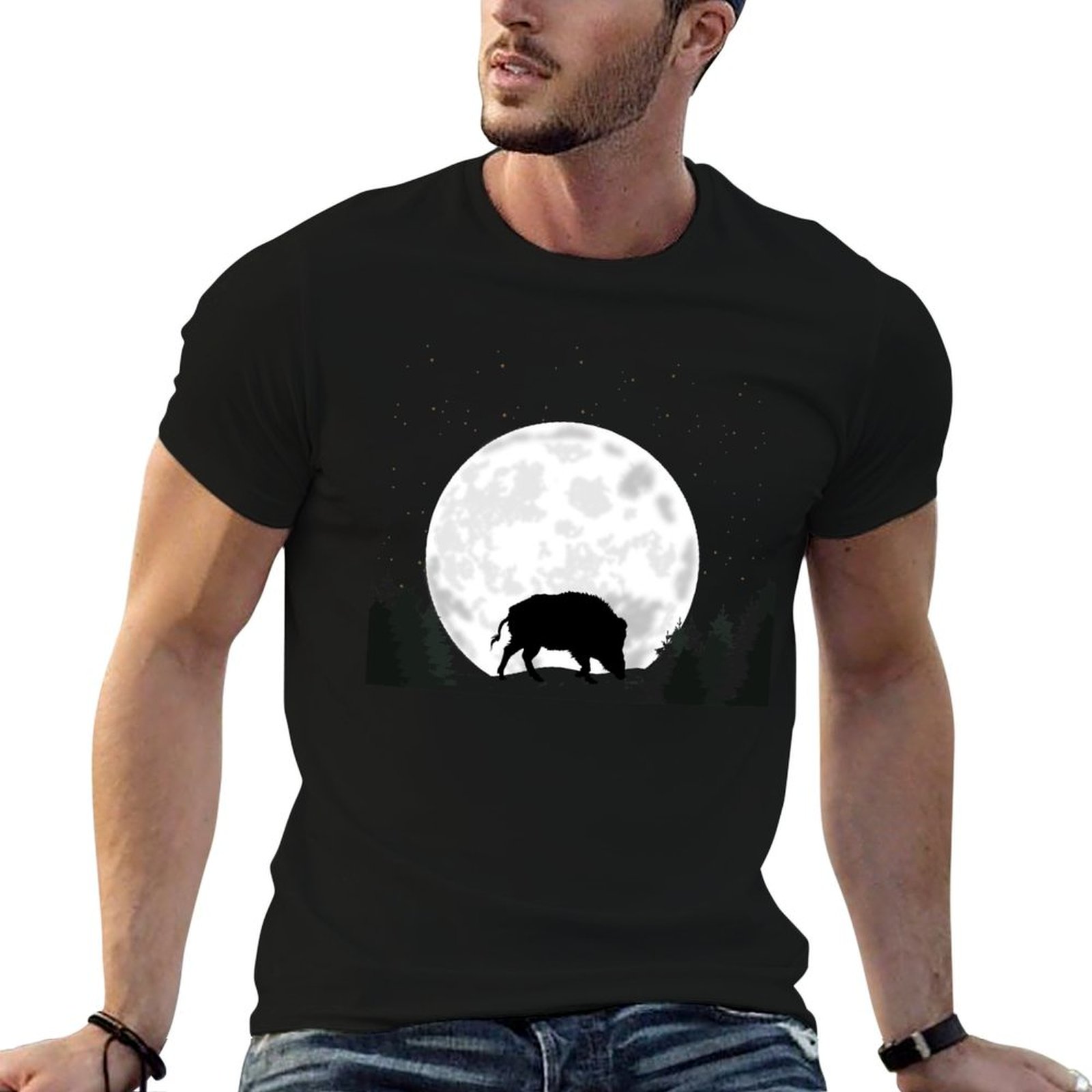 Wildman Hunting & Outdoor Robertson - ワイルドボアハンティング ボアワイルドボアブリストル キャトルTシャツ 吸湿発散性アスレチックTシャツ