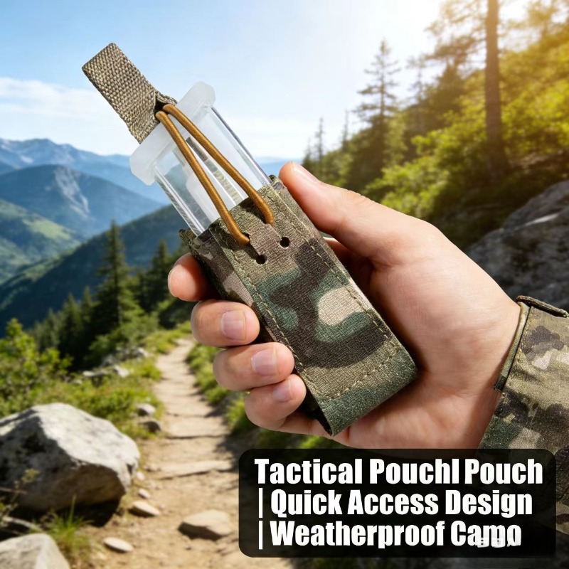 Outdoor Hunting Magazines - 戦術的なシングルマガジンポーチ迷彩モールマガジンエアガン狩猟軍事屋外撮影ウォーゲームスポーツウエストバッグ 9 ミリメートルポーチ