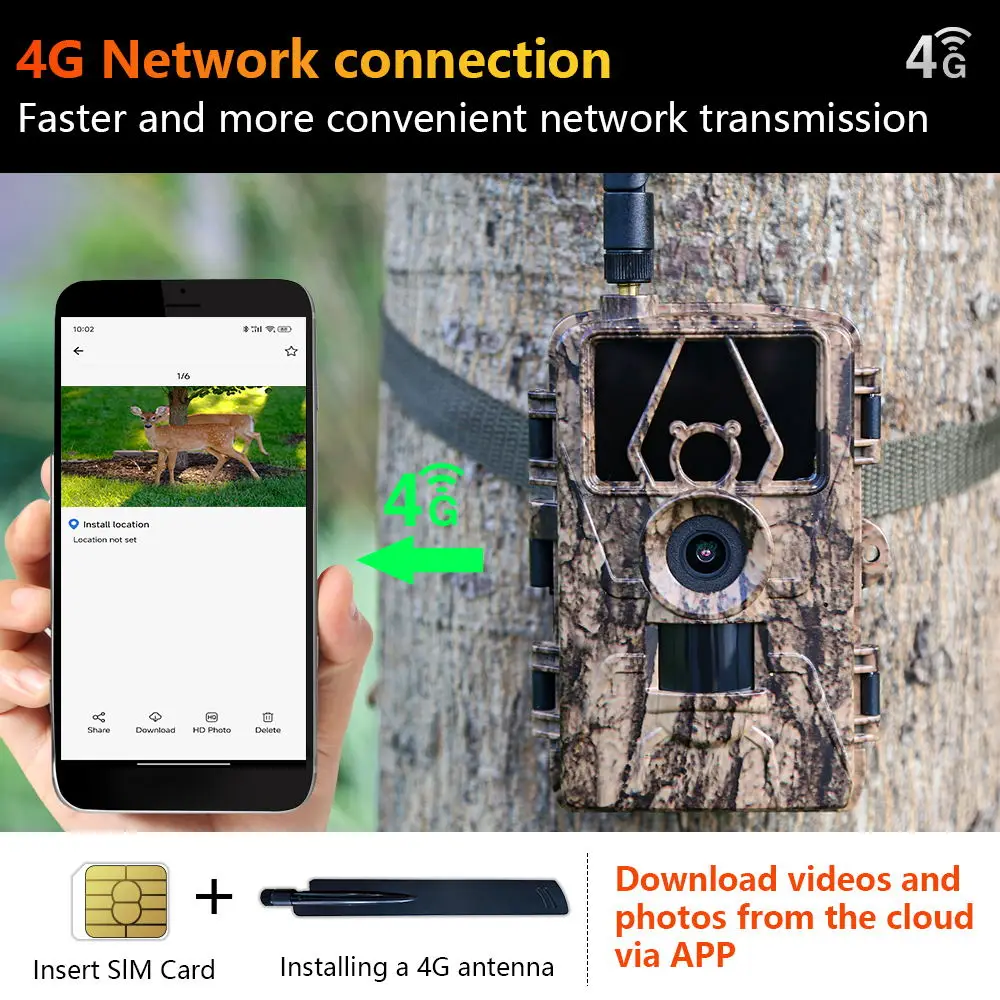 Outdoor Hunting House - Pr801 4 グラムネットワーク観察狩猟カメラハウス安全屋外 IP66 防水赤外線トリガー写真ビデオレコーダー WiFi