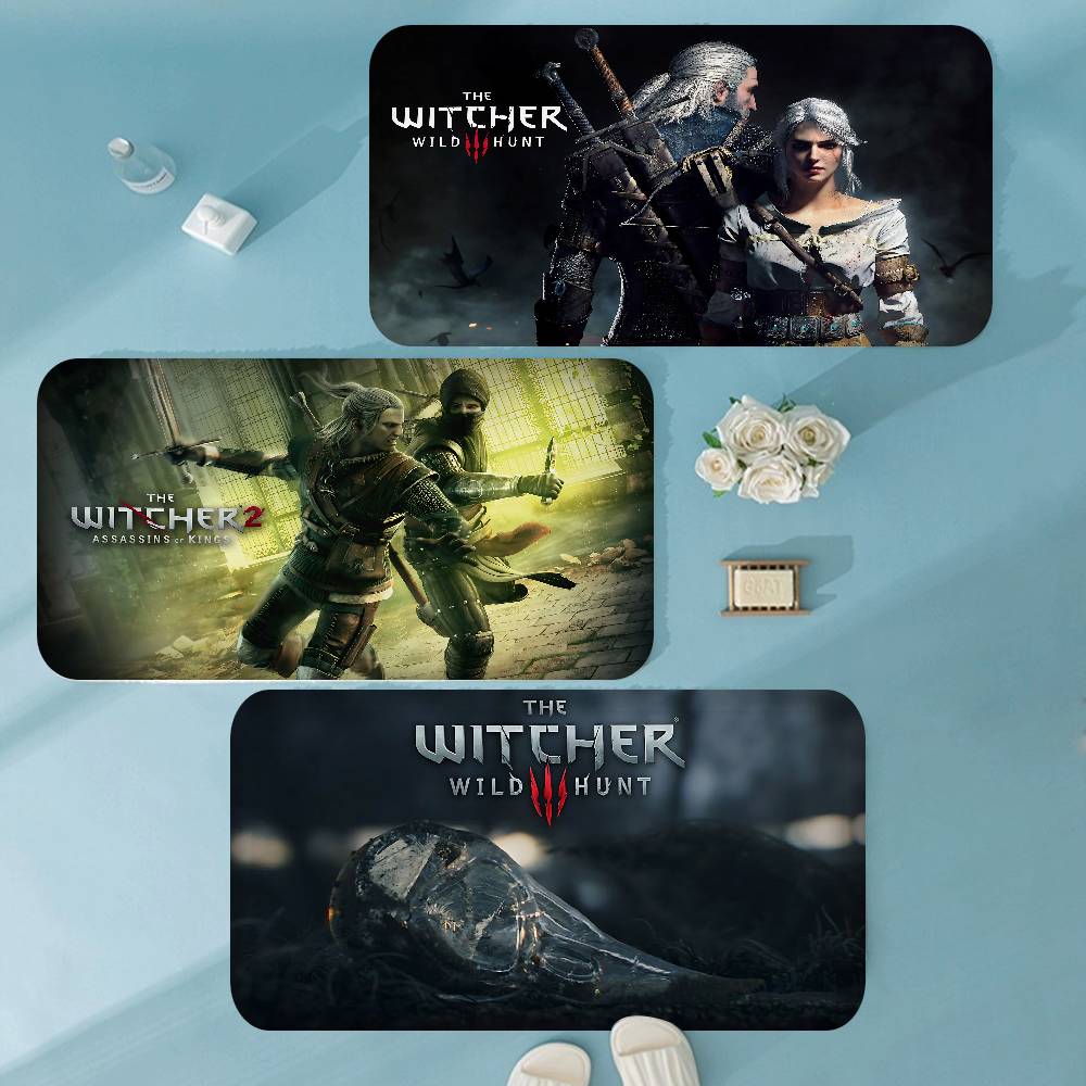 Outdoor Hunting House - W-Witcher 3 W-Wild Hunt ゲームフロアマット INS
