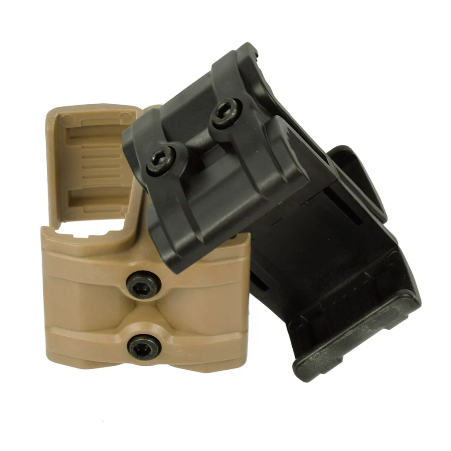 Outdoor Hunting Magazines - MGP デュアルマガジン多機能カプラーポリエステルクリップポーチ AR15 M4 MAG59 屋外カプラークランプパラレルリンク狩猟ギア