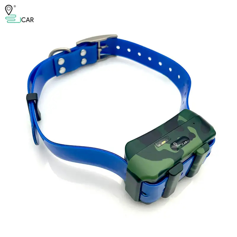 Outdoor Hunting Dog Collar - ICAR IK122M 2000mah 首輪型4G GPSトラッカー IP68防水ロケーター