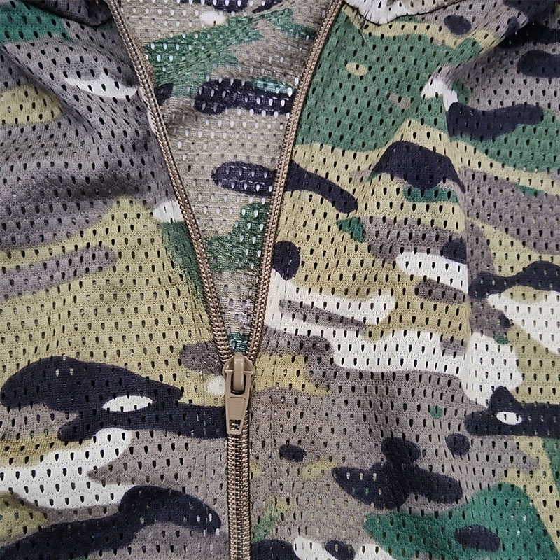 Outdoor Hunting Coat - 屋外戦術メッシュパーカーユニセックス防蚊セットキャンプジャケット弾性ウエストバンドハンティングパンツ男性子供トレーニングスーツ