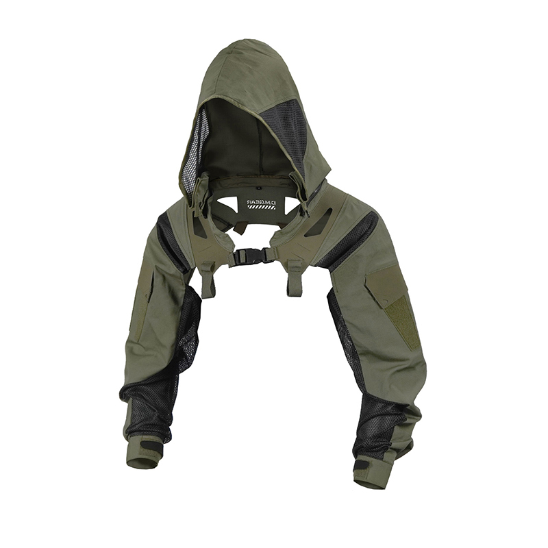 Outdoor Hunting Coat - DMgear オリジナルデザインタクティカルコートジャケットフード長袖迷彩服通気性快適な狩猟アウトドア