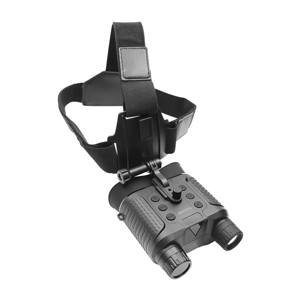 屋外用ヘッドマウント双眼鏡赤外線暗視装置 IP54防水 4K - Outdoor Hunting Pictures のレビューと価格