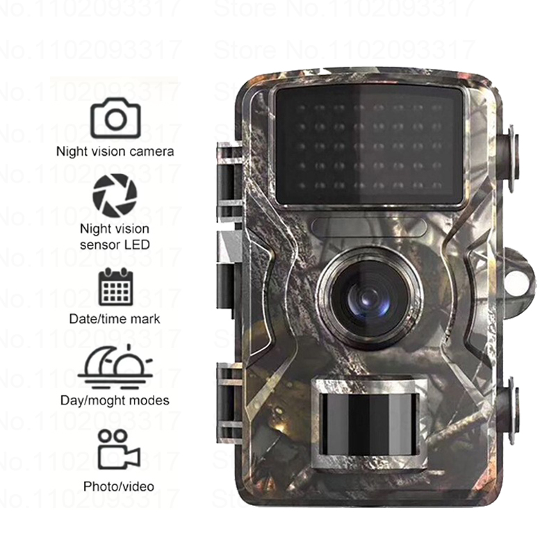 野生動物トレイルカメラ 16MP 1080P 赤外線ナイトビ - Trail Camera Infrared のレビューと価格