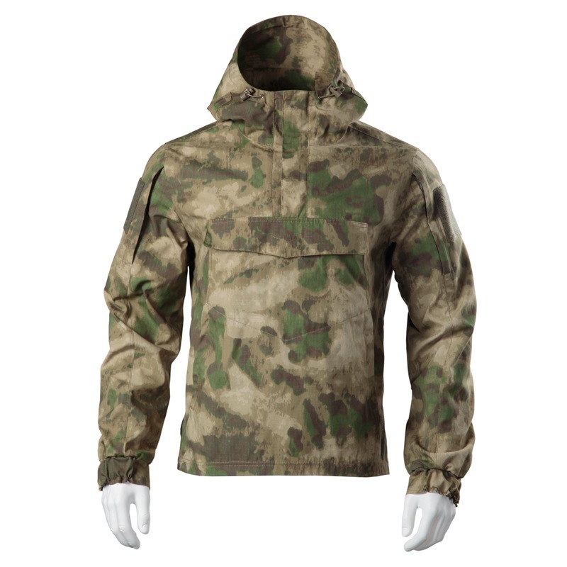 メンズカモフラージュプルオーバーコート,反射ストライプ,通気 - Outdoor Hunting Coat のレビューと価格