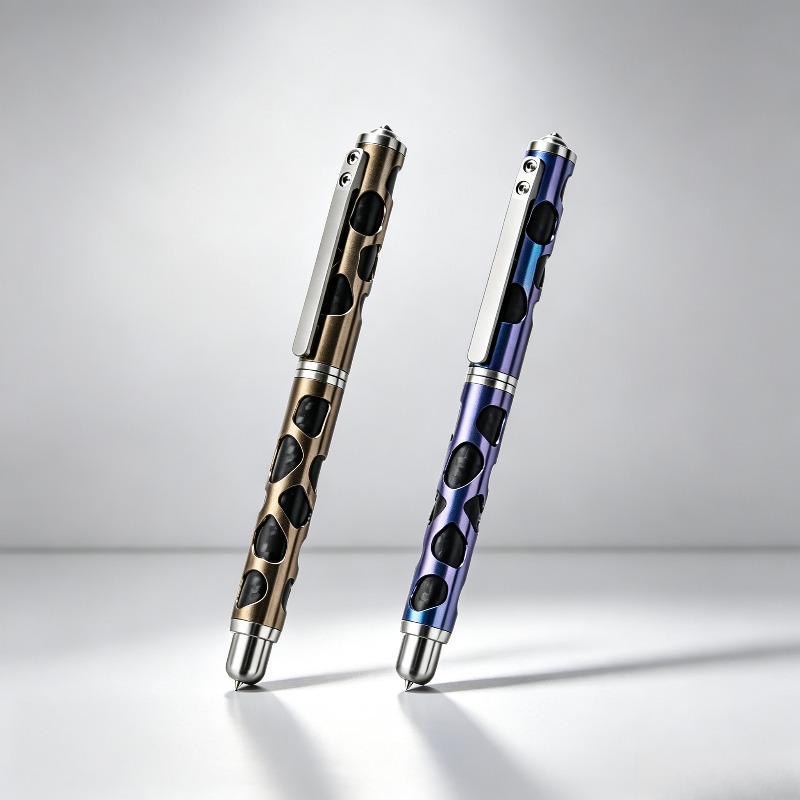 チタン合金製多機能タクティカルペン、タングステン鋼製ペン先、 - Tactical Pen Tool のレビューと価格