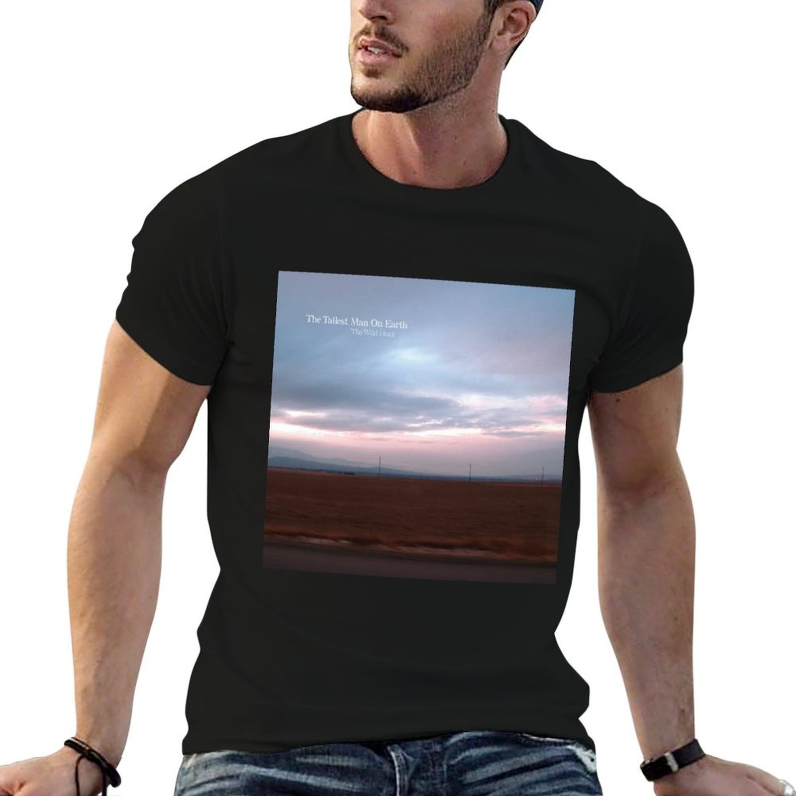地球上で一番背の高い男 ザ・ワイルド・ハント Tシャツ 男性 - Wildman Hunting & Outdoor Robertson のレビューと価格