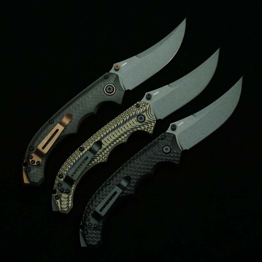 新型865ミニベッドラムベストフォームカーボンファイバー/G - Best Hunting Outdoor Knife のレビューと価格