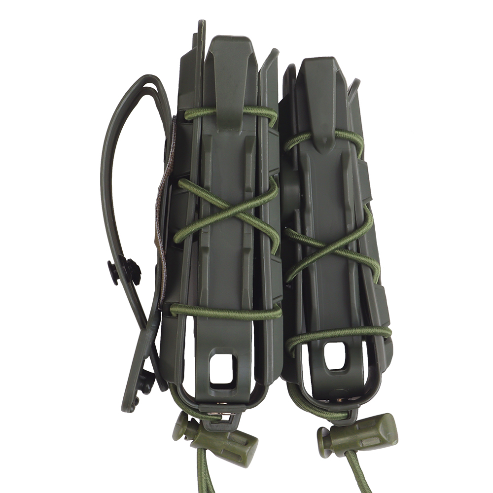 戦術 5.56 / 9 ミリメートル高速モールマガジンポーチ - Outdoor Hunting Magazines のレビューと価格