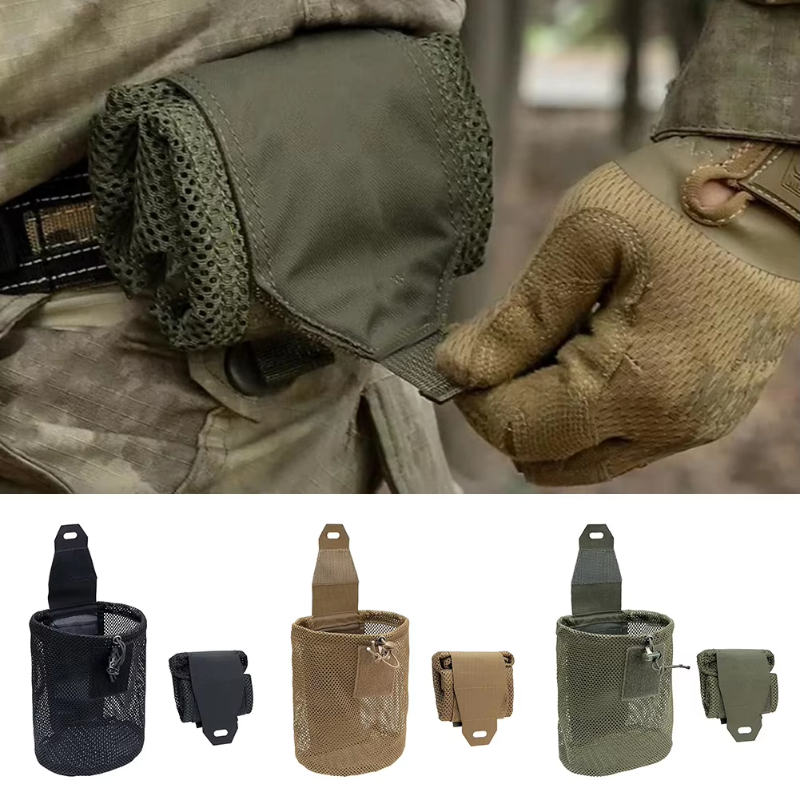 ナイロン製新型ロールアップメッシュダンプポーチ、マガジン収納 - Outdoor Hunting Magazines のレビューと価格