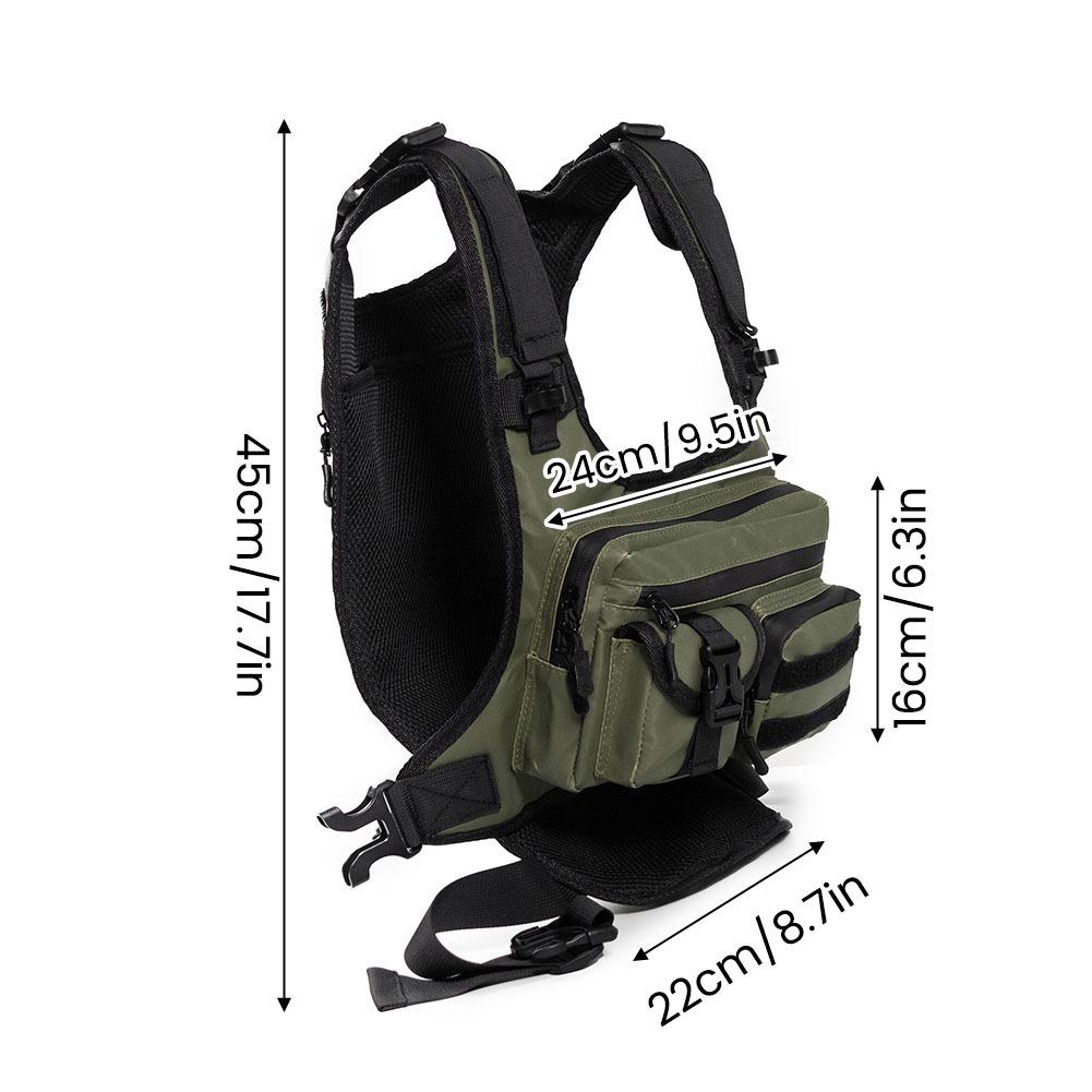 マルチポケットアウトドアタクティカルベスト通気性メッシュチェ - Outdoor Hunting And Fishing のレビューと価格