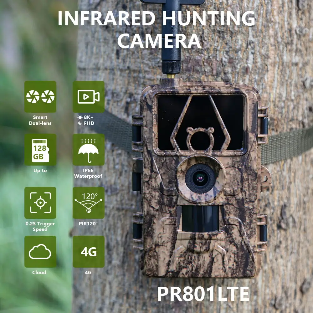 Pr801 4 グラムネットワーク観察狩猟カメラハウス安全屋 - Outdoor Hunting House のレビューと価格