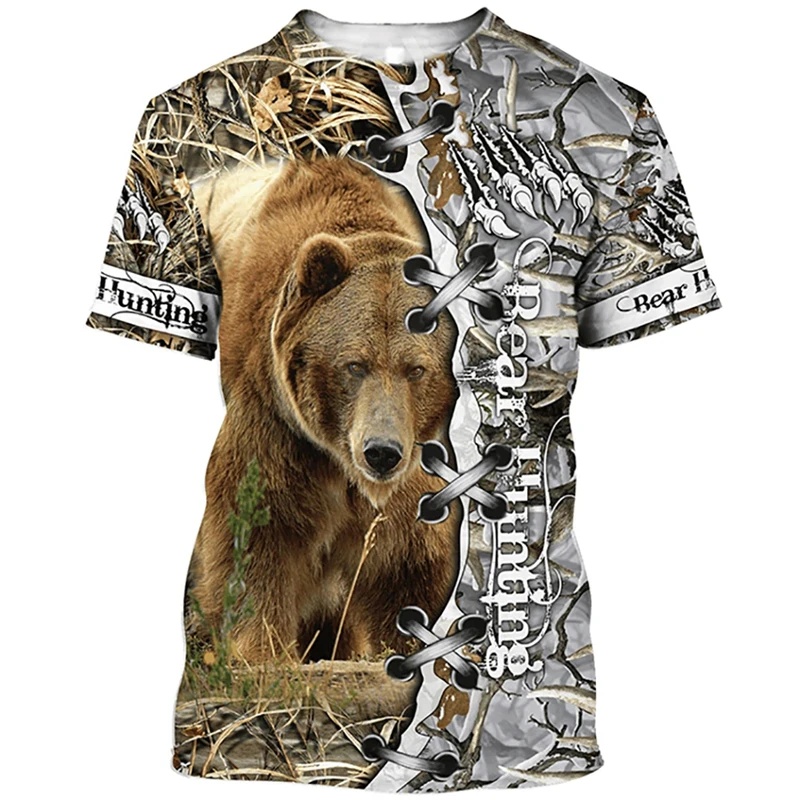 1枚限定カスタム写真入りアウトドアハンティング3DプリントT - Outdoor Hunting Pictures のレビューと価格