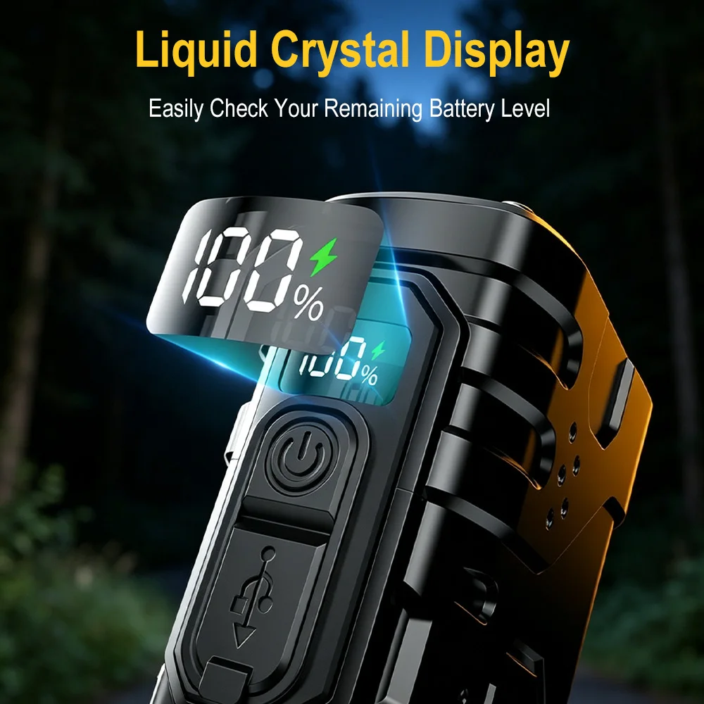 BORUIiT ハンドクランク EDC LED フラッシュラ - Outdoor Hunting And Fishing のレビューと価格