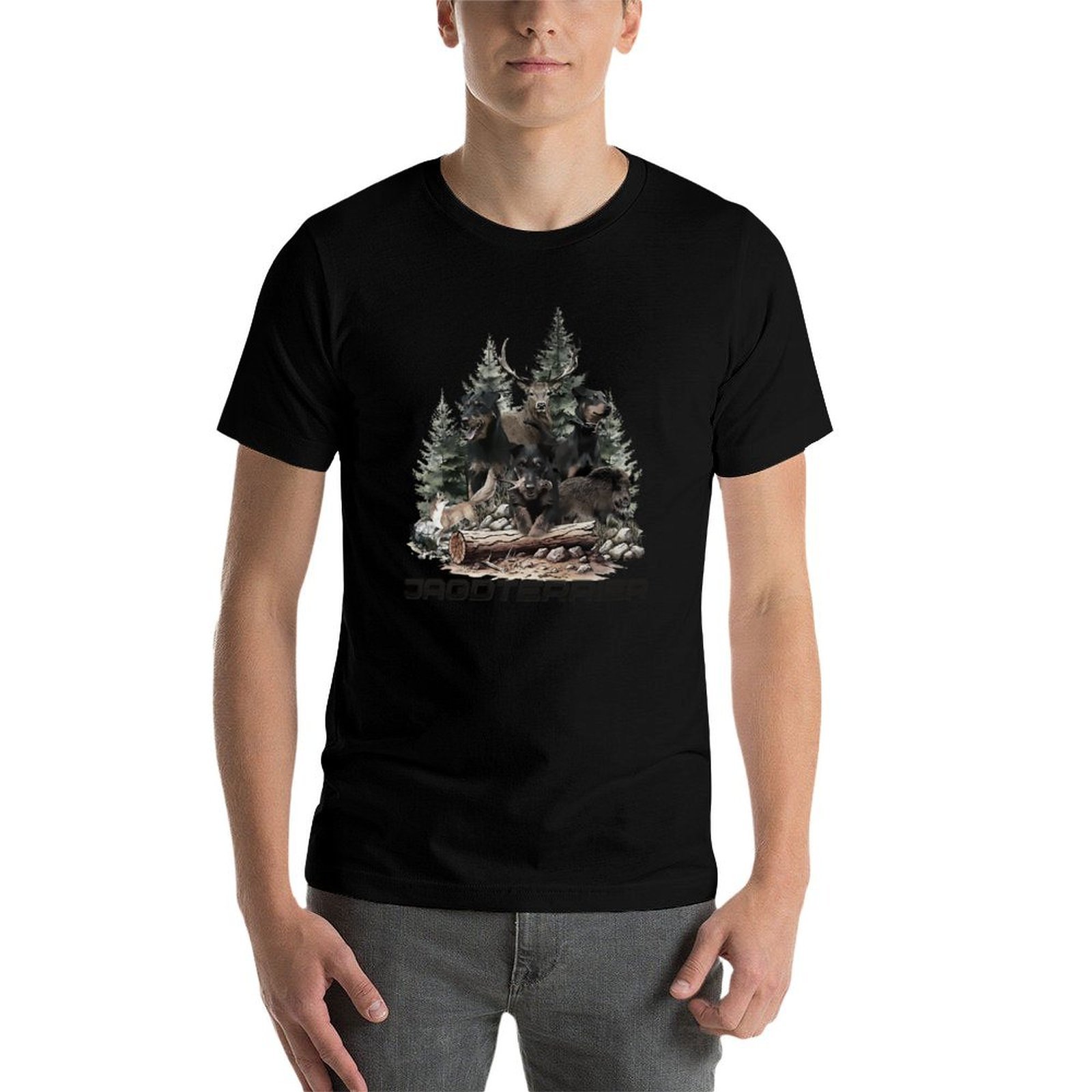 ジャーマン・ハンティング・テリアは野生の狩猟の仲間です Tシ - Wildman Hunting & Outdoor Robertson のレビューと価格