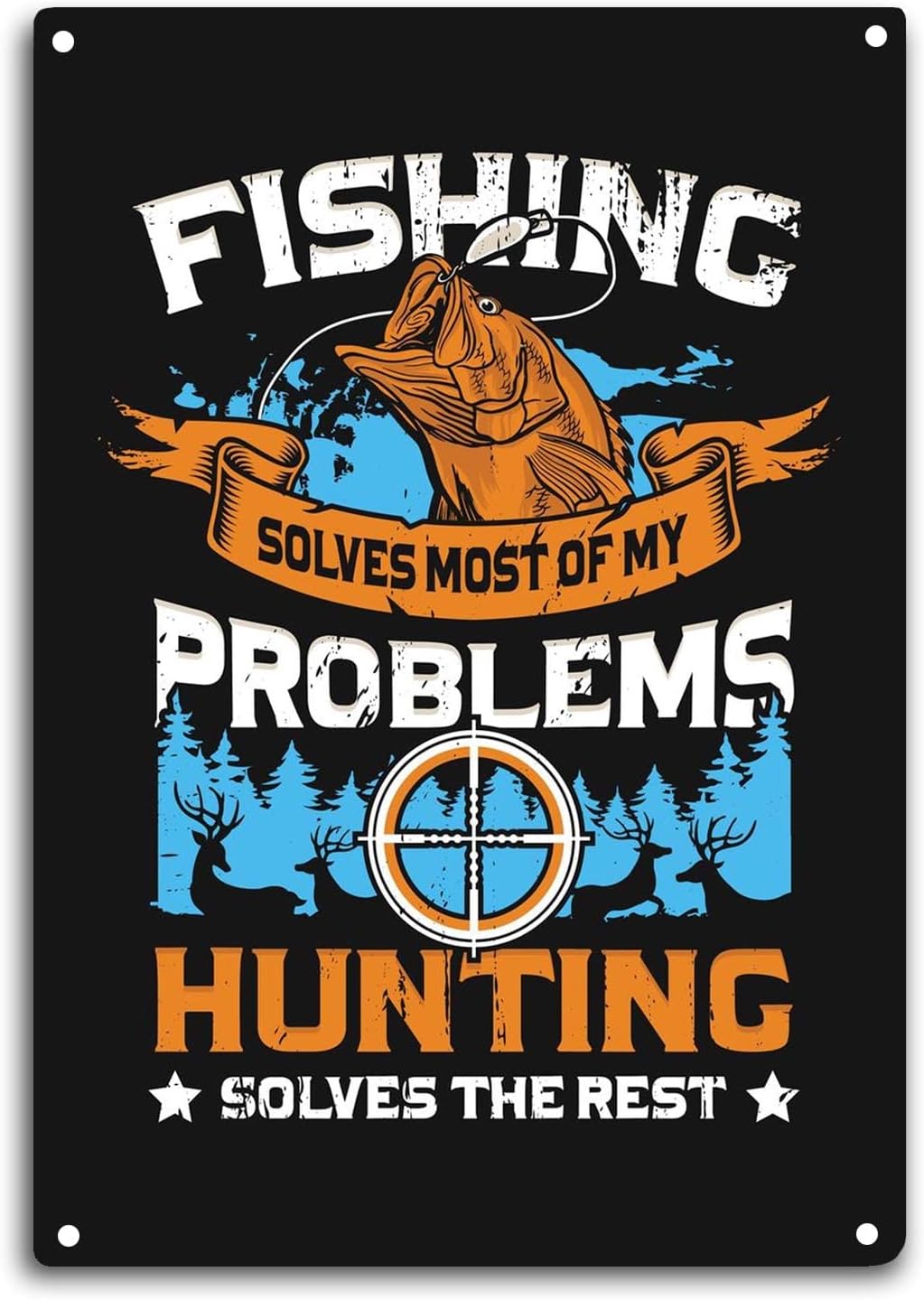 釣りは私の問題のほとんどを解決します、狩猟は残りの問題を解決 - Outdoor Hunting House のレビューと価格