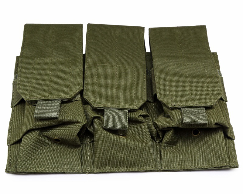 M4 M16 Molle マガジンポーチダブルトライプル M - Outdoor Hunting Magazines のレビューと価格