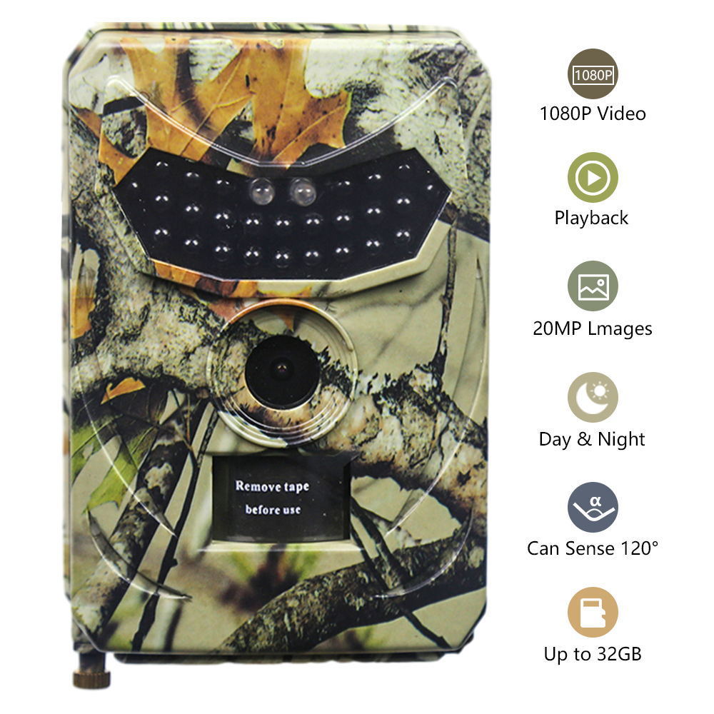 20MP 1080P PR100 トレイルカメラ 940nm - Trail Camera Infrared のレビューと価格