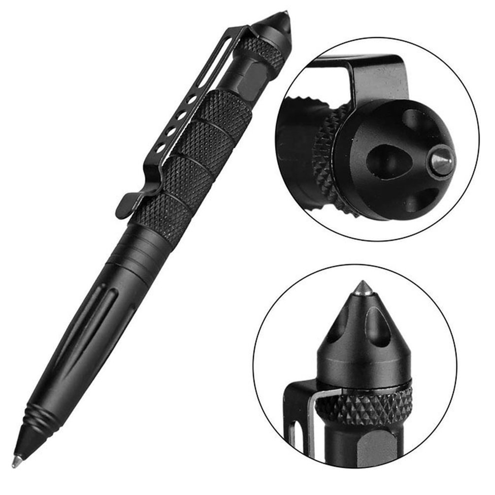 高品質金属軍事戦術ペン学校学生オフィスボールペン緊急ガラスブ - Tactical Pen Tool のレビューと価格