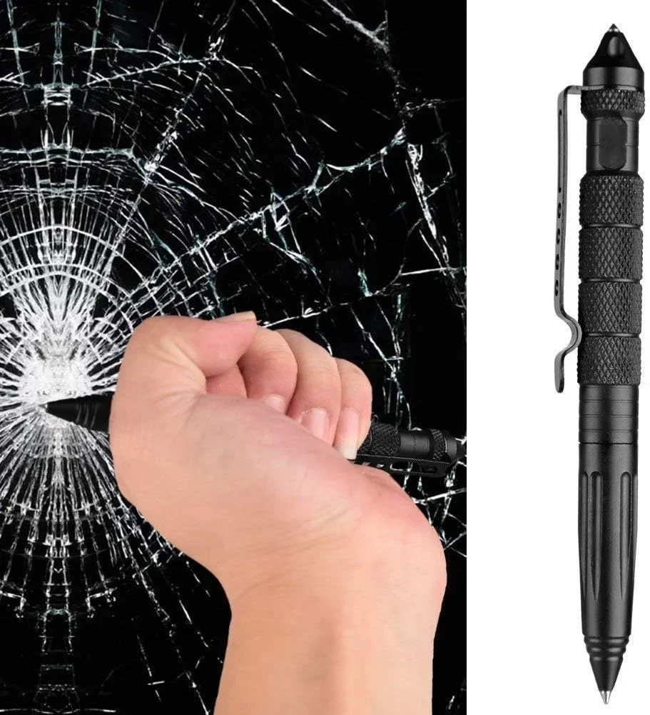 多機能戦術ペン自己防衛アンチスキッド緊急サバイバルツールガラ - Tactical Pen Tool のレビューと価格
