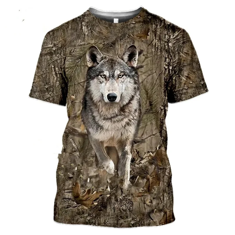 2026 迷彩狩猟動物イノシシ 3d Tシャツ夏カジュアルメ - Wildman Hunting & Outdoor Robertson のレビューと価格