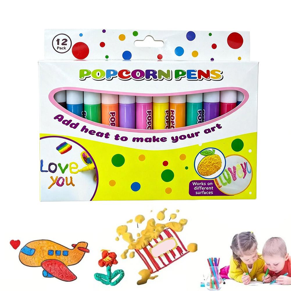6/12本セット 新しいエキゾチックポップコーンペン 多機能 - Tactical Pen Tool のレビューと価格